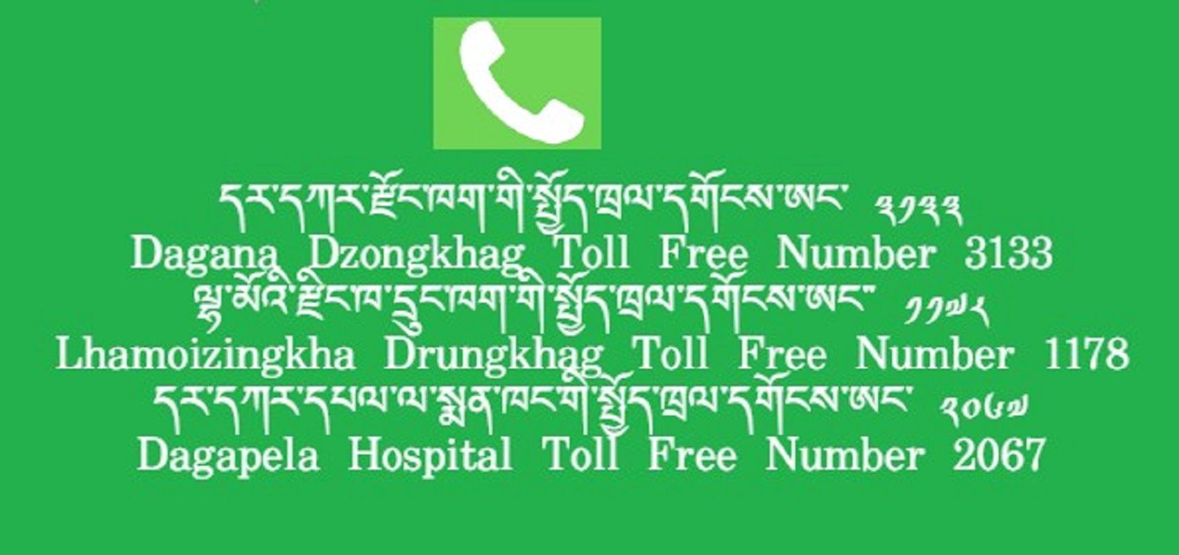 Toll Free Numbers