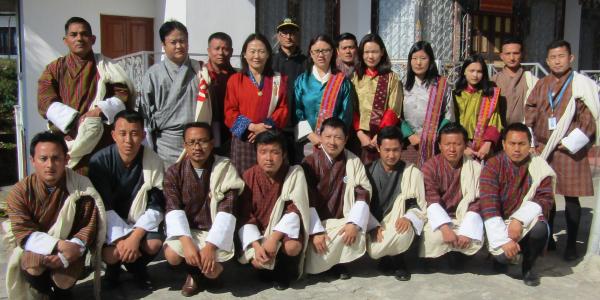 RMA officials with the Dzongkhag PSL Committee
